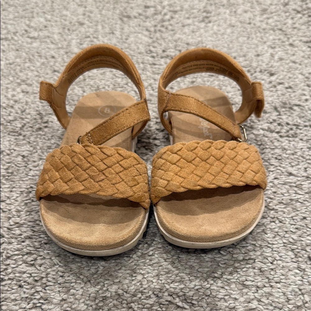 Cat & Jack Woven Tan Kids Sandals